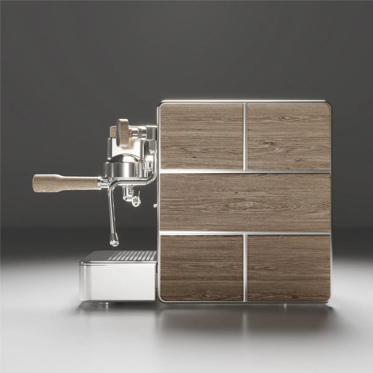 Stone - Espresso Machine - Mine Premium Wood - Image 3